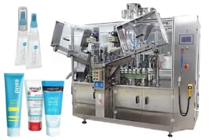 High Speed Toothpaste/ Cosmetic Tube Filling and Sealing Machine