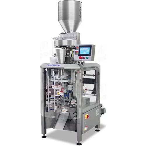 Vertical Form Fill Seal Machine With Measuring Cups Equipment