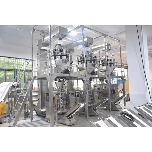 Pouch Packing Machine, Vertical Form Fill Seal Machine, VFFS With Multihead Weigher