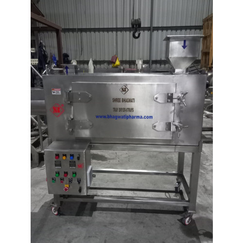 Tray Dryer - Hot Air Electric , Steam Model